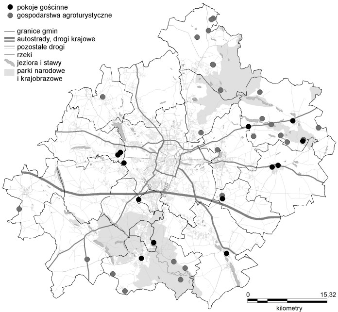 wiejska baza noclegowa poznania