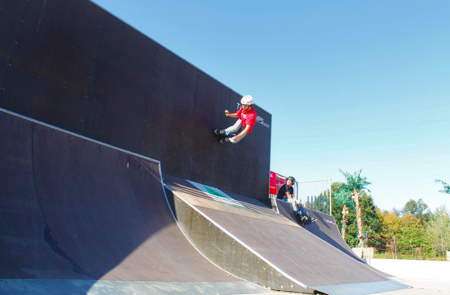 Skatepark Wyspa w 2011 roku fot Mateusz Koszarek